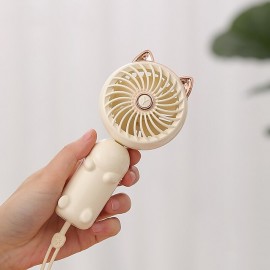 Handheld Fan Portable Mini Fan USB Fan Hand Fan Personal Foldable Handheld Fan With 3 Wind Speeds And Rechargeable Battery For Travel Office Home Outdoor Indoor
