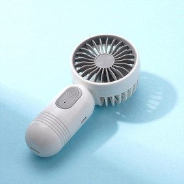 Portable Handheld Mini Fans, USB Rechargeable Personal Fan, Battery Operated Small Hand Held Fan with 3 Speeds for Travel/camping/Outdoor/Home/Office
