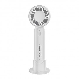 USB Rechargeable Small Fan Mini Handheld Portable Cooler Charging Outdoor Desktop Office Dormitory Household Student Desk Fan
