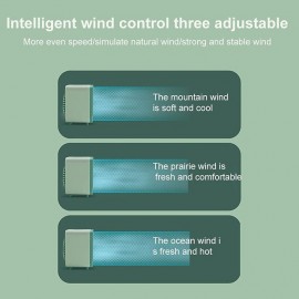 1pc Personal Evaporative Air Cooler And Humidifier Portable Air Conditioner And Fan Portable Mini Air Conditioner Cooling Fan Humidifier Space Cooler Green
