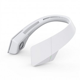 Halter Bladeless Neck Fan USB Charging Portable Hanging Small Neck Fan Mini Sports Fan
