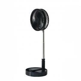 USB Rechargeable Small Fan 8 Inch Folding Telescopic Portable Electric Fan Super Long Battery Life Outdoor Camping Desktop Fan

