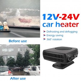 Car 12v Car Heater Electric Mini Car Electric Heater 24v Window Glass Defrosting Defogging Heating
