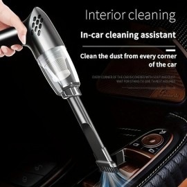 28000Pa Wireless Car Vacuum Cleaner High Suction Cordless Handheld Auto Vacuum Home & Car Dual Use Mini Portable Vacuum Cleaner

