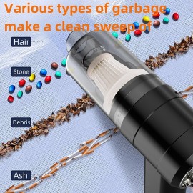 Car home charging mini vacuum cleaner Portable handheld keyboard desk dust blower
