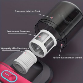 Wireless UV Mite Vacuum Cleaner - High-Power Household Bed Sheet Cleaner For Effective Removal Of Mites
