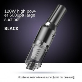 Wireless Car Vacuum Cleaner Wireless 6000Pa Handheld Mini Vaccum Cleaner for Car Home Desktop Cleaning Low Noise Cordless Portable Vacuum Cleaner

