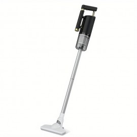 1pc Vacuum Cleaner Wireless Handheld High Power Stick-Vacuum Cleaner With Floor Brush,Lightweight Rechargeable Electric Brooms,Powerful Suction 4-in-1 Portable Bagless Mini Hand Vac For Car Home Sofa Pet Hair Hard Wood Floor Carpet Cleaning Supplies
