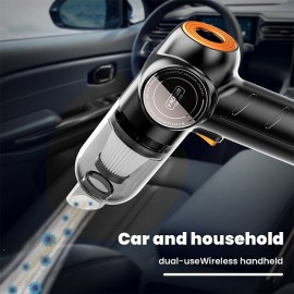 Multifunction Car Vacuum Cleaner 2 In 1 Car Portable Handheld Car Small Mini Vacuum Cleaner High Power Dust Remover Outdoor Pump For Car Home