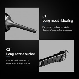 Multifunction Car Vacuum Cleaner 2 In 1 Car Portable Handheld Car Small Mini Vacuum Cleaner High Power Dust Remover Outdoor Pump For Car Home