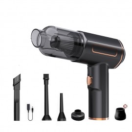 Wireless Car-mounted Vacuum Cleaner Super Suction High-power Car Dual-use USB Charging Multi-functional Hand-held Blow-suction One Machine

