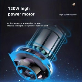 Car Vacuum Cleaner Car Household Car Wet And Dry Small Powerful High Power Vacuum Cleaner Wireless Handheld Long Battery Life Vacuum Cleaning
