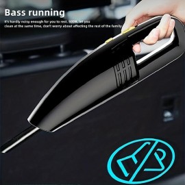 Car Vacuum Cleaner Car Household Car Wet And Dry Small Powerful High Power Vacuum Cleaner Wireless Handheld Long Battery Life Vacuum Cleaning
