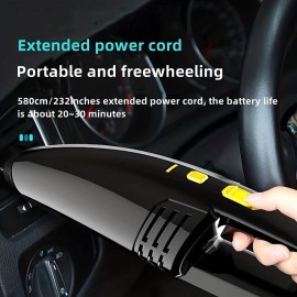 Car Vacuum Cleaner Car Household Car Wet And Dry Small Powerful High Power Vacuum Cleaner Wireless Handheld Long Battery Life Vacuum Cleaning
