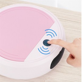 4 IN 1 Function Strong Suction  New Smart Sweeping Robot Automatic Vacuum Cleaner Powerful Dust Catcher with UV Sterilization Function for Home Office Floor Garbage & Dirt Cleaning

