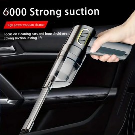 1 cordless household vacuum cleaner Household Small family car Portable car accessories
