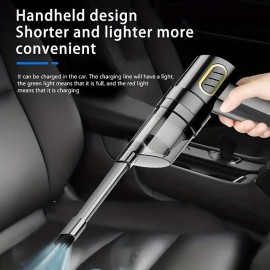 1 cordless household vacuum cleaner Household Small family car Portable car accessories
