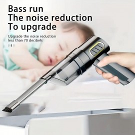 1 cordless household vacuum cleaner Household Small family car Portable car accessories
