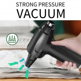 3 In 1 Cordless Vacuum Cleaner Compressed Air Duster Wireless Dust Blower Electric Air Pump Portable Rechargeable Air Cleaner Vacum For Computer Keyboard Sofa Car Home Office
