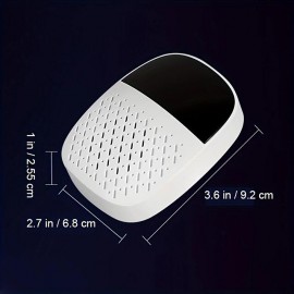 1pc Double Horn Enhanced Ultrasonic Insect Repellent - Effective Against Mosquitoes Mice Cockroaches Spiders & More
