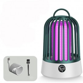Hot Style Electric Shock Mosquito Lamp Rechargeable Outdoor Household Photocatalytic Mosquito Dispeller Lamp Hanging From The Fly
