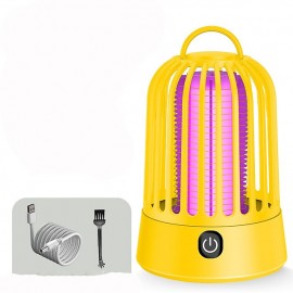 Hot Style Electric Shock Mosquito Lamp Rechargeable Outdoor Household Photocatalytic Mosquito Dispeller Lamp Hanging From The Fly
