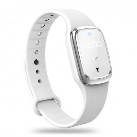 M2 Ultrasonic Mosquito Repellent Bracelet, Mosquito Repellent Bracelet Watch Function USB Rechargeable Anti Mosquito Wrist Bracelet For Indoor Outdoor Christmas Gifts
