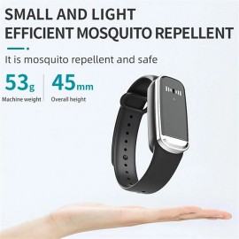 Ultrasonic Mosquitoes Repeller Bracelet Smart Prevent Mosquitoes Wrist Watch Bracelet Anti Mosquitoes Bite Wristband kids gifts
