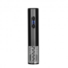 Electric Wine Bottle Opener Set with Foil Cutter Aerator and Vacuum Preserver - Effortlessly Open and Preserve Your Favorite Wines
