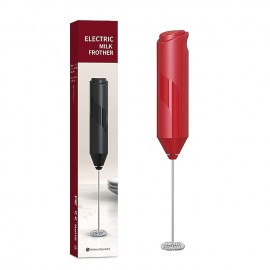 Electric Milk Frother Handheld Automatic Rotary Egg Beater Coffee Foamer Drink Mixer Whisk ABS Plastic Cooking Stirring Tools
