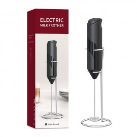 Electric Milk Frother Handheld Automatic Rotary Egg Beater Coffee Foamer Drink Mixer Whisk ABS Plastic Cooking Stirring Tools
