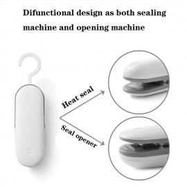 Mini Sealing Machine Portable Heat Sealer Hand Pressure Heat Sealer Tearer Kitchen Accessories For Food Snack Fruit Sealer Bags
