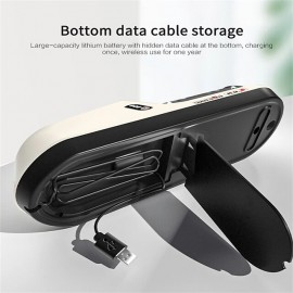 1pc Electric Knife Sharpener Stainless Steel Three-speed Power Adjustment USB Charging Knife Sharpener Kitchen Accessories
