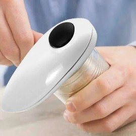 Professional Electric Tin Can Opener Electric Can Opener with Eight Characters Automatic One Touch Multi-function Wine Bottle Opener
