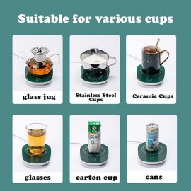 Usb Heating Weight Sensor 55° Winter Electric Coffee Mug Cup Warmer Heater Pad Coaster USB for Home Office Milk Tea Cup Table Decoration