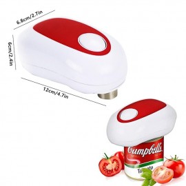 Electric Can Opener Automatic Tin Jar Bottle Opener One Touch Smooth Edges Easy To Open High Power Opener Kitchen Gadgets Tools
