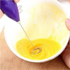 Stainless Steel Handheld Electric Blender Egg Whisk Coffee Milk Frother
