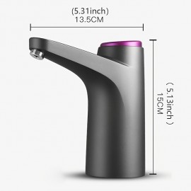 5 Gallon Water Dispenser Automatic Electric Water Bottle Pump With USB Charging Water Jug Pump Portable Water Bottle Dispenser For Home Office Outdoor, Universal 2-5 Gallon Bottle
